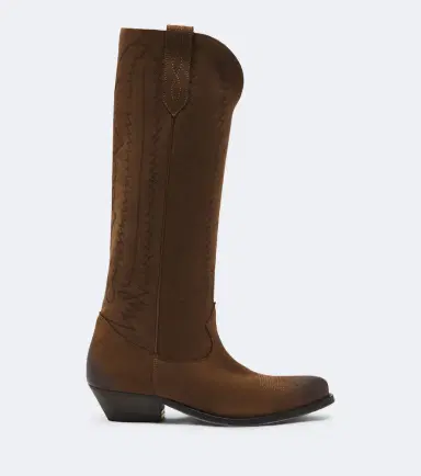 Golden Goose Wish Star suede cowboy boots | Thumbnail 3