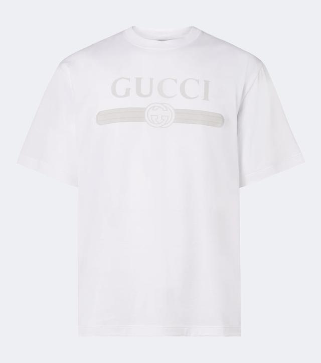 Gucci Logo cotton jersey T-shirt