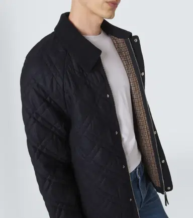 Gabriela Hearst Clarence quilted wool and cashmere jacket | Thumbnail 2 Gabriela Hearst Clarence quilted wool and cashmere jacket | Thumbnail 2