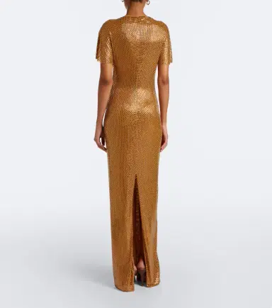 Roland Mouret Embellished mesh gown | Thumbnail 4