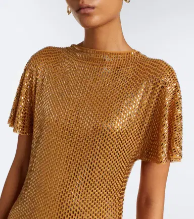 Roland Mouret Embellished mesh gown | Thumbnail 5