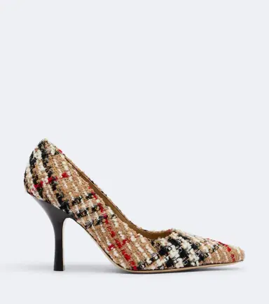 Burberry Check bouclé pumps | Thumbnail 2