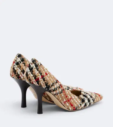 Burberry Check bouclé pumps | Thumbnail 3
