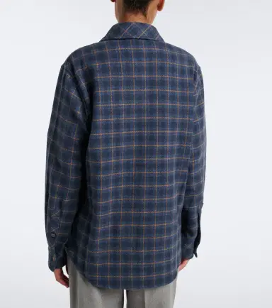 God’s True Cashmere Rugged Explorer plaid cashmere shirt | Thumbnail 3
