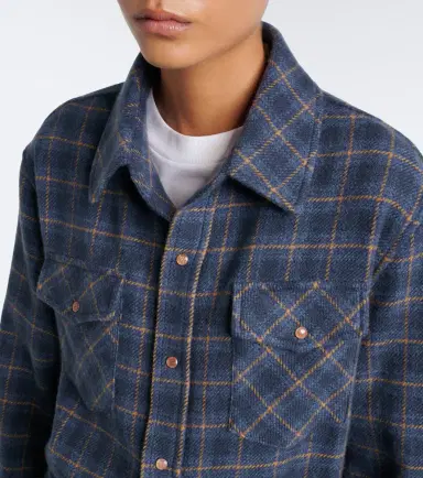 God’s True Cashmere Rugged Explorer plaid cashmere shirt | Thumbnail 4