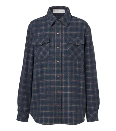 God’s True Cashmere Rugged Explorer plaid cashmere shirt | Thumbnail 1