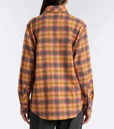 God’s True Cashmere Seeker plaid cashmere shirt | Thumbnail 3