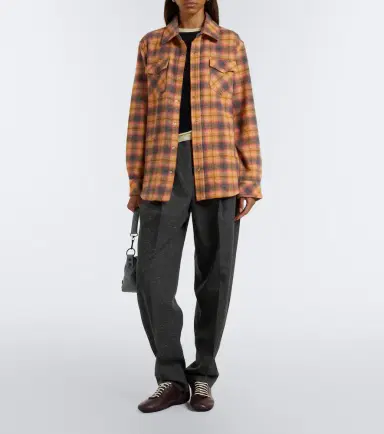 God’s True Cashmere Seeker plaid cashmere shirt | Thumbnail 7