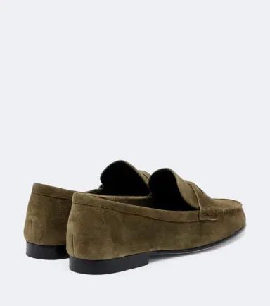 Veronica Beard Suede penny loafers | Thumbnail 3