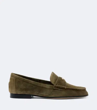 Veronica Beard Suede penny loafers | Thumbnail 4