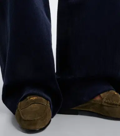 Veronica Beard Suede penny loafers | Thumbnail 5