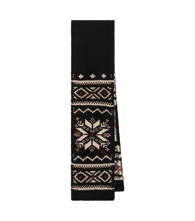 Polo Ralph Lauren Wool, cotton, and linen-blend scarf