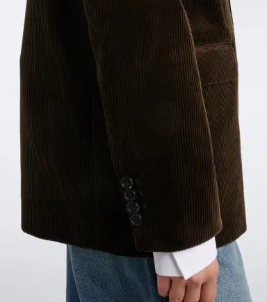 Nili Lotan Romain cotton corduroy jacket | Thumbnail 3