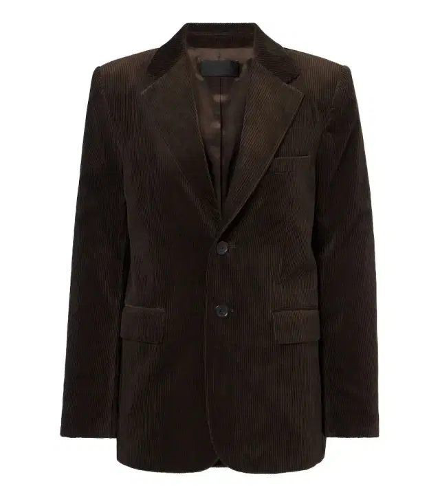 Romain cotton corduroy jacket