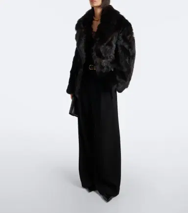 Nili Lotan Cleophee double-breasted shearling jacket | Thumbnail 2