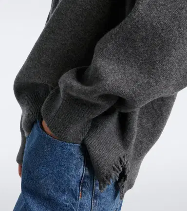 RÓHE Róhe Distressed wool-blend sweater | Thumbnail 2 RÓHE Róhe Distressed wool-blend sweater | Thumbnail 2
