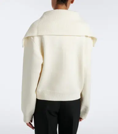 RÓHE Róhe Wool zip-up sweater | Thumbnail 3 RÓHE Róhe Wool zip-up sweater | Thumbnail 3
