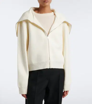 RÓHE Róhe Wool zip-up sweater | Thumbnail 6 RÓHE Róhe Wool zip-up sweater | Thumbnail 6