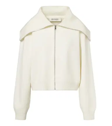 RÓHE Róhe Wool zip-up sweater | Thumbnail 1 RÓHE Róhe Wool zip-up sweater | Thumbnail 1