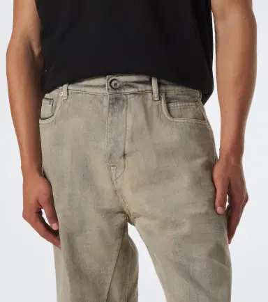 Rick Owens Bolan cropped wide-leg jeans | Thumbnail 6