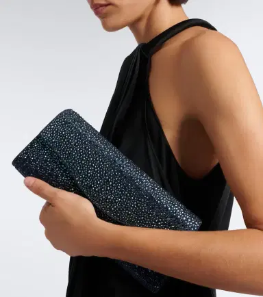 Elie Saab Midnight embellished clutch | Thumbnail 4