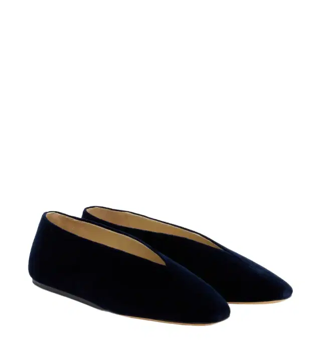 Le Monde Béryl Le Monde Béryl Olympia velvet ballet flats
