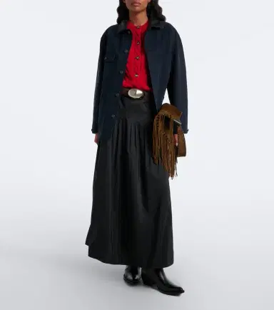 Polo Ralph Lauren Pleated maxi skirt | Thumbnail 4