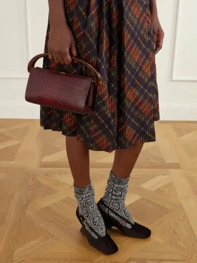 Dries Van Noten Croc-effect Leather Tote | Thumbnail 2