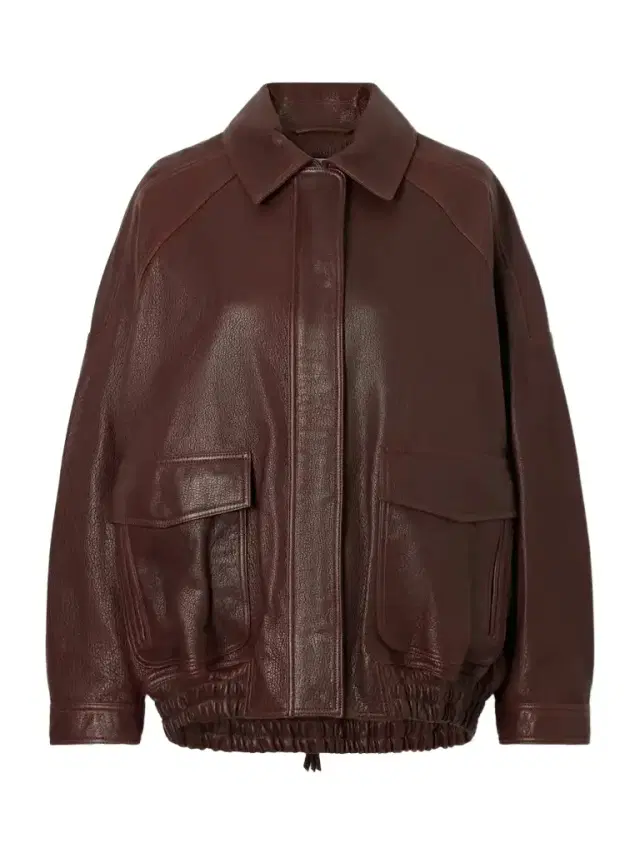 RÓHE Textured-leather Jacket