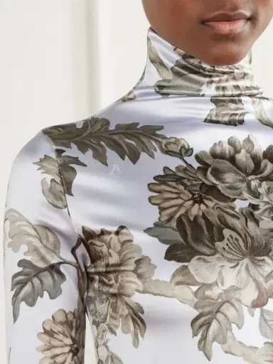 Acne Studios Edenise Printed Stretch-jersey Turtleneck Top | Thumbnail 5 Acne Studios Edenise Printed Stretch-jersey Turtleneck Top | Thumbnail 5