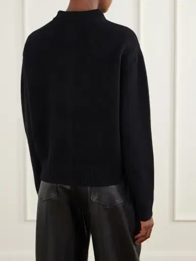 RÓHE Calf Hair-trimmed Wool-blend Cardigan | Thumbnail 4