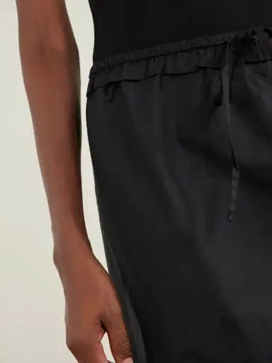 Deiji Studios One Frill Organic Cotton-poplin Knee-length Skirt | Thumbnail 5 Deiji Studios One Frill Organic Cotton-poplin Knee-length Skirt | Thumbnail 5