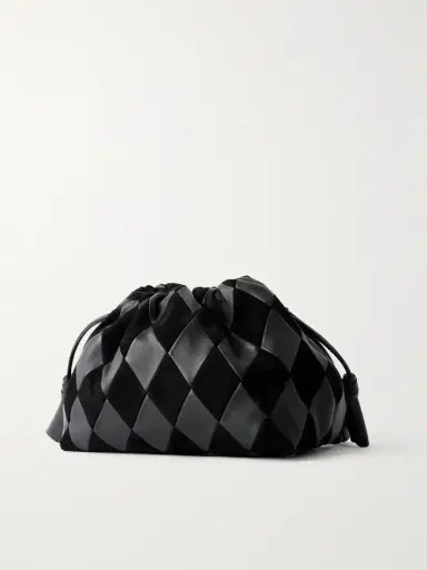Zimmermann Cloud 91 Medium Suede And Leather Clutch | Thumbnail 4