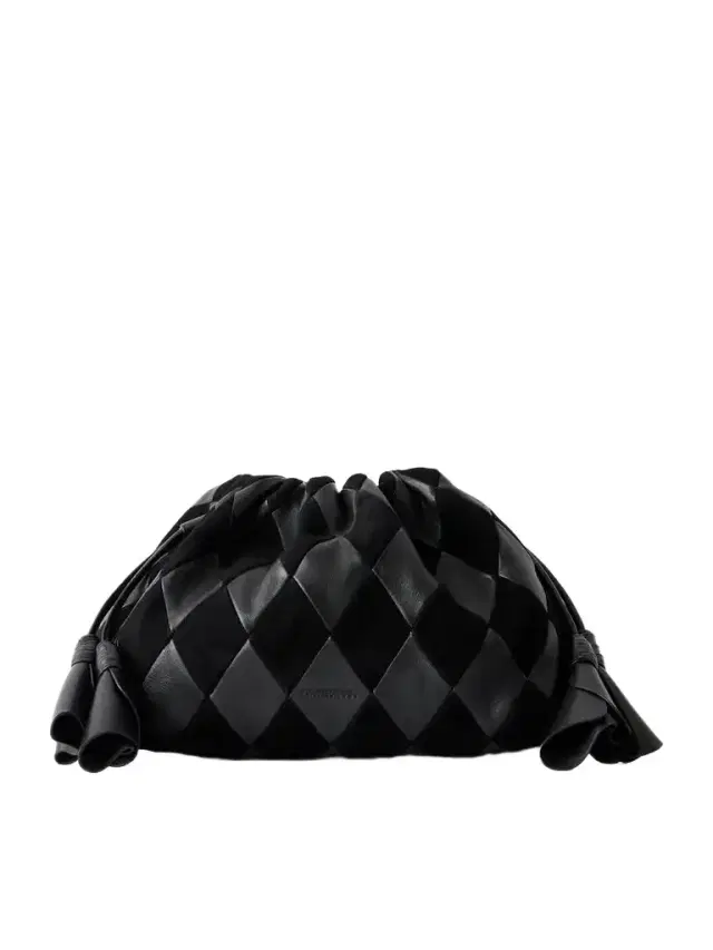 Zimmermann Cloud 91 Medium Suede And Leather Clutch