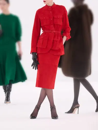 Tom Ford Suede Midi Skirt | Thumbnail 6 Tom Ford Suede Midi Skirt | Thumbnail 6