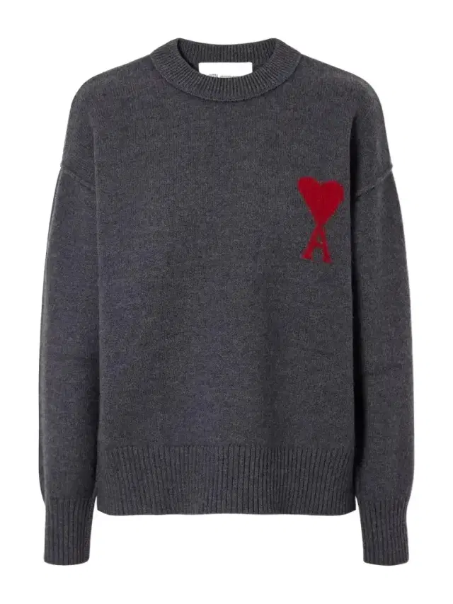 AMI PARIS Adc Intarsia Wool Sweater