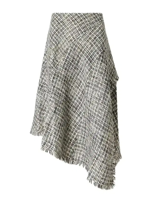 Proenza Schouler White Label Layne Tweed Midi Skirt