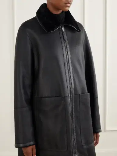 Joseph Caspian Shearling Coat | Thumbnail 6 Joseph Caspian Shearling Coat | Thumbnail 6