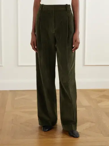 RÓHE Ted Cotton-corduroy Wide-leg Pants | Thumbnail 3 RÓHE Ted Cotton-corduroy Wide-leg Pants | Thumbnail 3