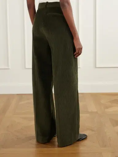 RÓHE Ted Cotton-corduroy Wide-leg Pants | Thumbnail 4 RÓHE Ted Cotton-corduroy Wide-leg Pants | Thumbnail 4