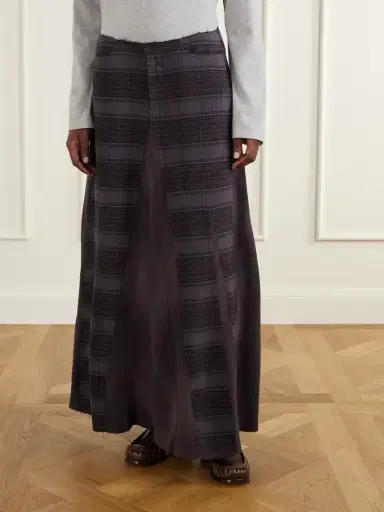 Our Legacy Rebel Checked Cotton-flannel Maxi Skirt | Thumbnail 3 Our Legacy Rebel Checked Cotton-flannel Maxi Skirt | Thumbnail 3