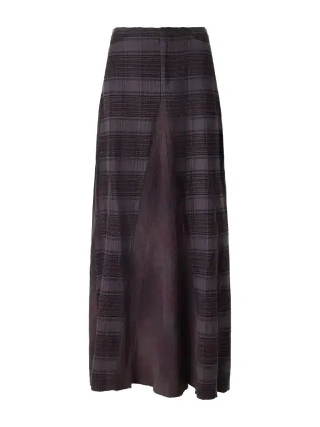 Our Legacy Rebel Checked Cotton-flannel Maxi Skirt