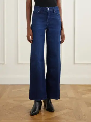 Frame Le Slim Palazzo High-rise Wide-leg Jeans | Thumbnail 3