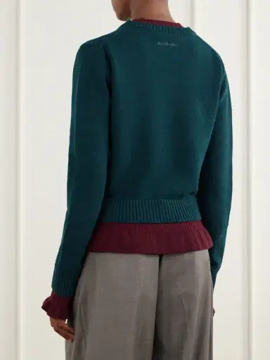 Acne Studios Layered Wool Sweater | Thumbnail 4