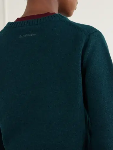 Acne Studios Layered Wool Sweater | Thumbnail 5