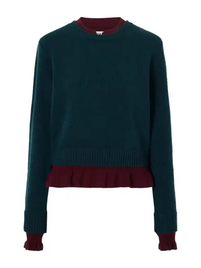 Layered Wool Sweater