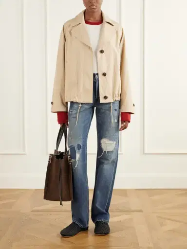 JW Anderson Distressed Mid-rise Straight-leg Jeans | Thumbnail 2 JW Anderson Distressed Mid-rise Straight-leg Jeans | Thumbnail 2