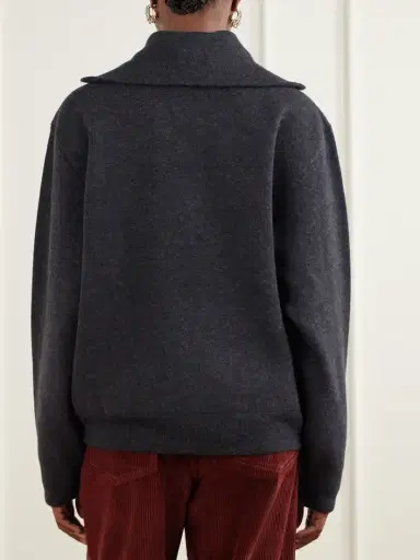 RÓHE Wool-blend Half-zip Sweater | Thumbnail 4