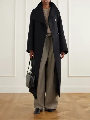 Joseph Fiore Belted Virgin Wool-blend Coat | Thumbnail 2