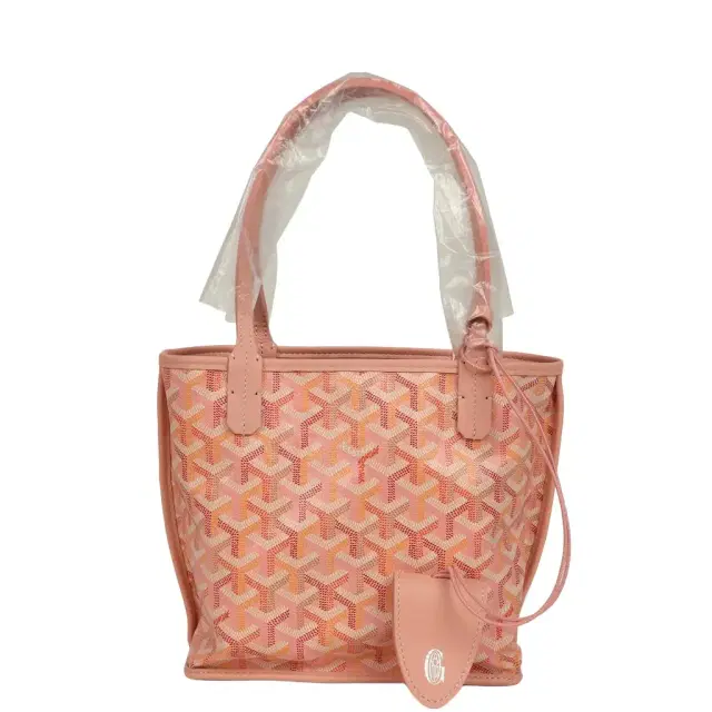 goyard Goyard Goyardine Anjou Powder Pink Mini Bag Palladium Hardware